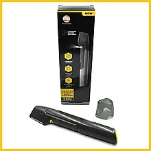 Окантувальний тример Body Groomer S-035 з T-Blade, вуглецева сталь, 6000 об/хв, на батарейках