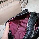 Стильна жіноча сумочка з натуральної шкіри крос боди, фото 7