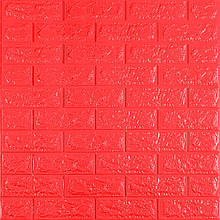 3D панель самоклеюча 700х770х7мм цегла Червона (008-7) SW-00000054