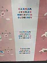 Двосторонній термо-килимок для дітей, розвиваючий, антиковзкий, 180x200 см, з сумкою для переносу