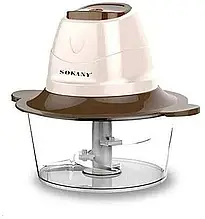 Електроподрібнювач Sokany SK-7006 з подвійними ножами для овочів, фруктів та сиру, 300 Вт