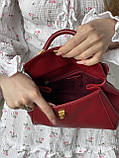 Жіноча сумка JW PEI червоний класичний Lucia Classic Top Handbag, фото 7