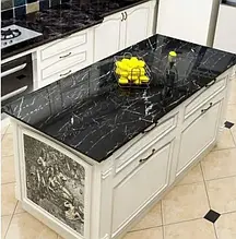 Самоклеюча плівка Supretto Мармур 200x60 см для меблів та інтер'єру, водостійкість, легкий монтаж
