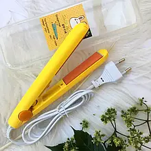 Міні-праска дорожня HAIR STRAIGHTER Mini Cat з іонізацією, кераміка, розміри, різнокольорова