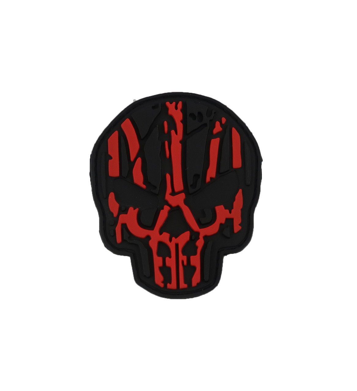 Шеврон ПВХ на липучці Punisher, висота 7см, фото 1