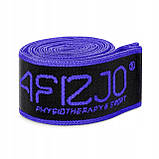 Еспандер з петлями для розтяжки 4FIZJO 90 см Black/Blue (P-5907739313775), фото 2