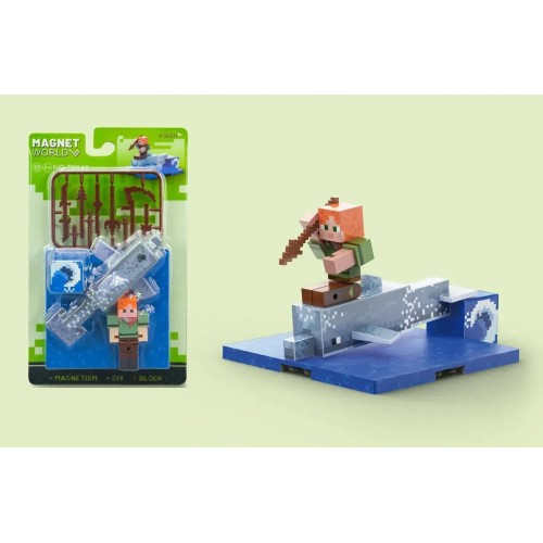 Конструктор MY WORLD МАГНІТНИЙ T9946 на планшетці 10.5*17.5см