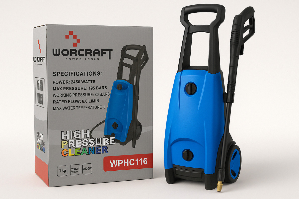 Мийка високого тиску WORCRAFT WPHC116, фото 1