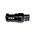 LED Galaxy T20 ( W21W 7440 3x16d) CAN OSR3838 18SMD 9-36V Yellow (Жовтий), фото 3