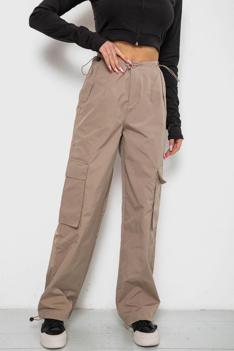 Штани карго жіночі, колір бежевий, 238R5366, фото 1