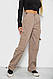 Штани карго жіночі, колір бежевий, 238R5366, фото 3