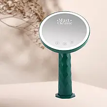 Кругле дзеркало-нічник для макіяжу з LED підсвічуванням, сенсором та USB-акумулятором 1200 мАг
