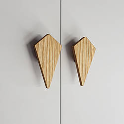 Ручка дерев'яна ясен GEO 220/80 honey (під виготовлення)