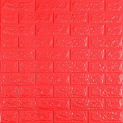 3D панель самоклеюча 700х770х7мм цегла Червона (008-7) SW-00000054