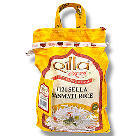 Індійський рис басматі 5 кг пропарений Qilla