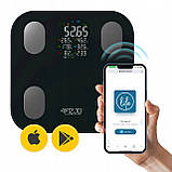 Ваги підлогові аналітичні 4FIZJO Pro до 180 кг Black (P-5905973404051), фото 2