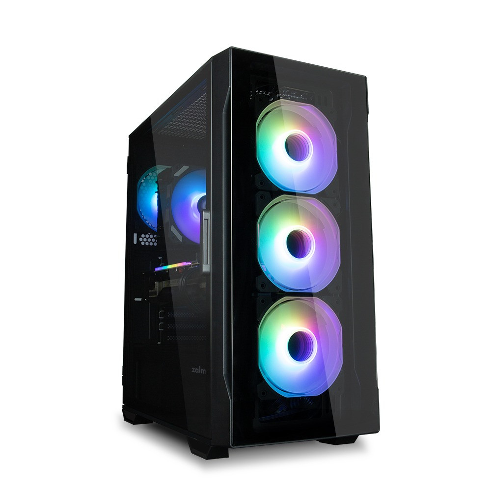 Корпус Zalman i3 Neo TG Black (I3NEOTGBLACK) без БЖ, фото 1
