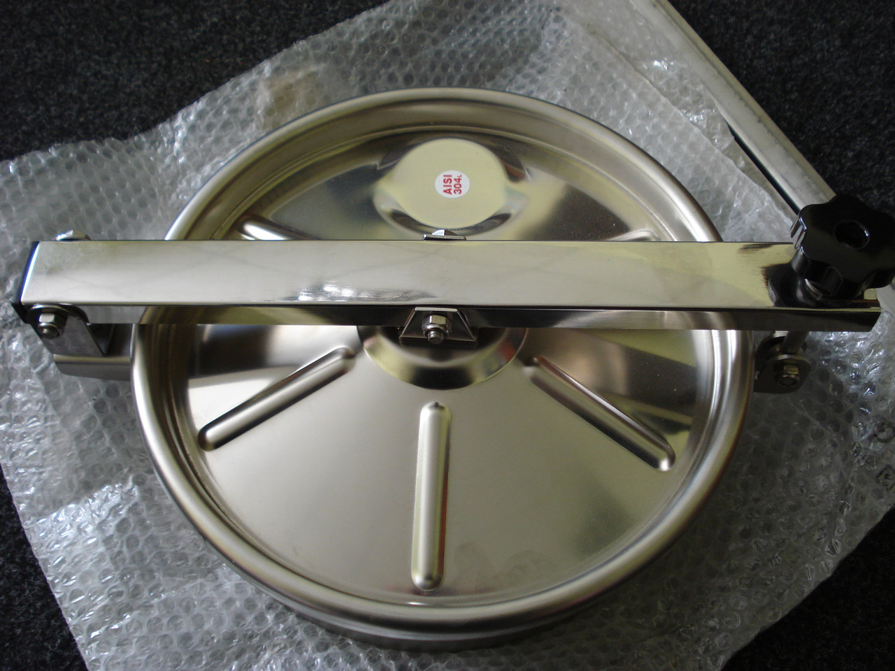 Нержавіючий лаз (люк) кільцевий AISI 304L (04Х18Н10)сталі, фото 1