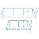 Басейн каркасний прямокутний Bestway 56403N, 259 x 170 x 61 см, фото 4