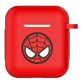 Чохол для AirPods 2/1 series - Spiderman, силіконовий
