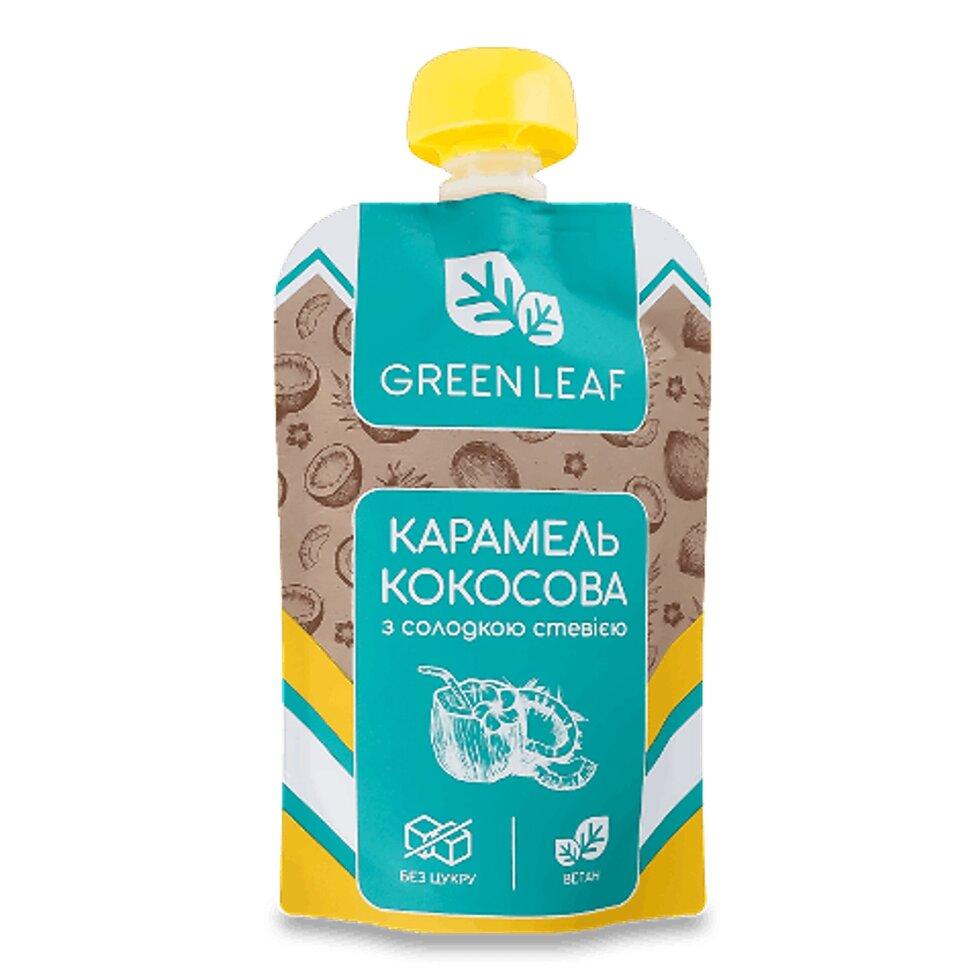 Карамель GreenLeaf кокосова з солодкою стевією д/п, 90г Код/Артикул 189