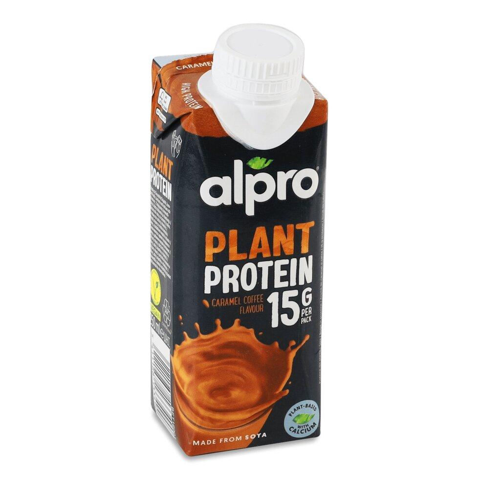 Напій соєвий Alpro Plant Protein Caramel coffee, 250мл Код/Артикул 189