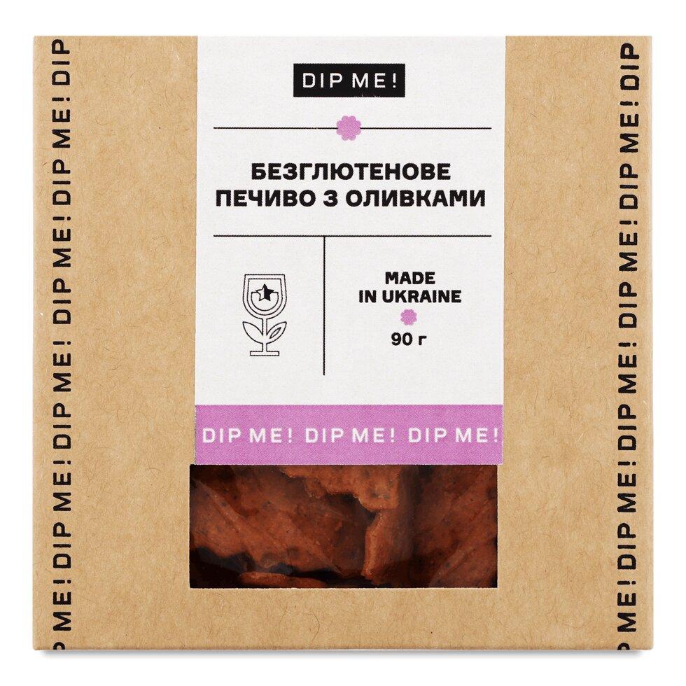 Печиво «Лавка традицій» Dip Me! з оливками безглютенове, 90г Код/Артикул 189