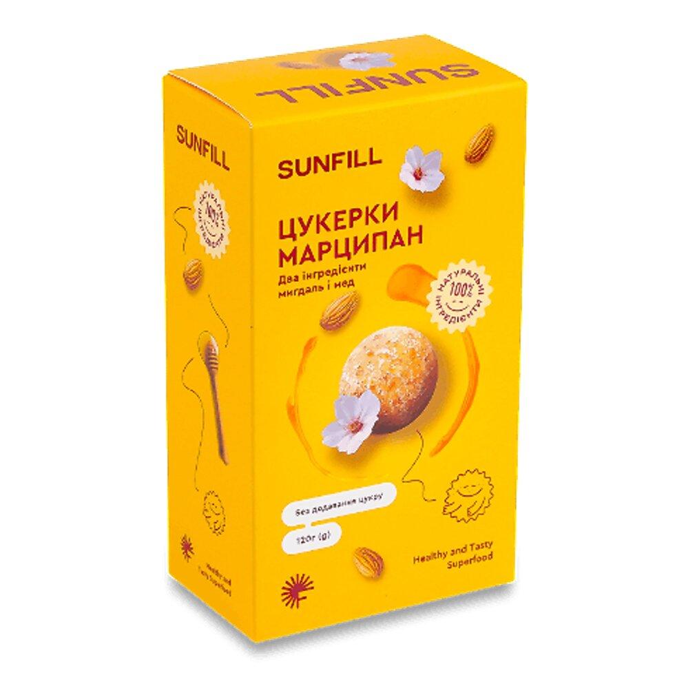 Цукерки SunFill марципан, 120г Код/Артикул 189