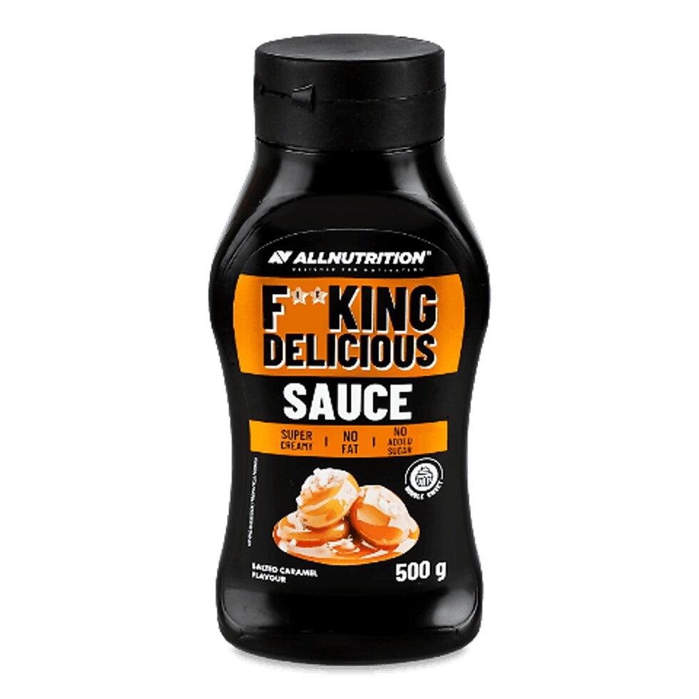Соус Allnutrition Fitking delicious солона карамель, 500г Код/Артикул 189