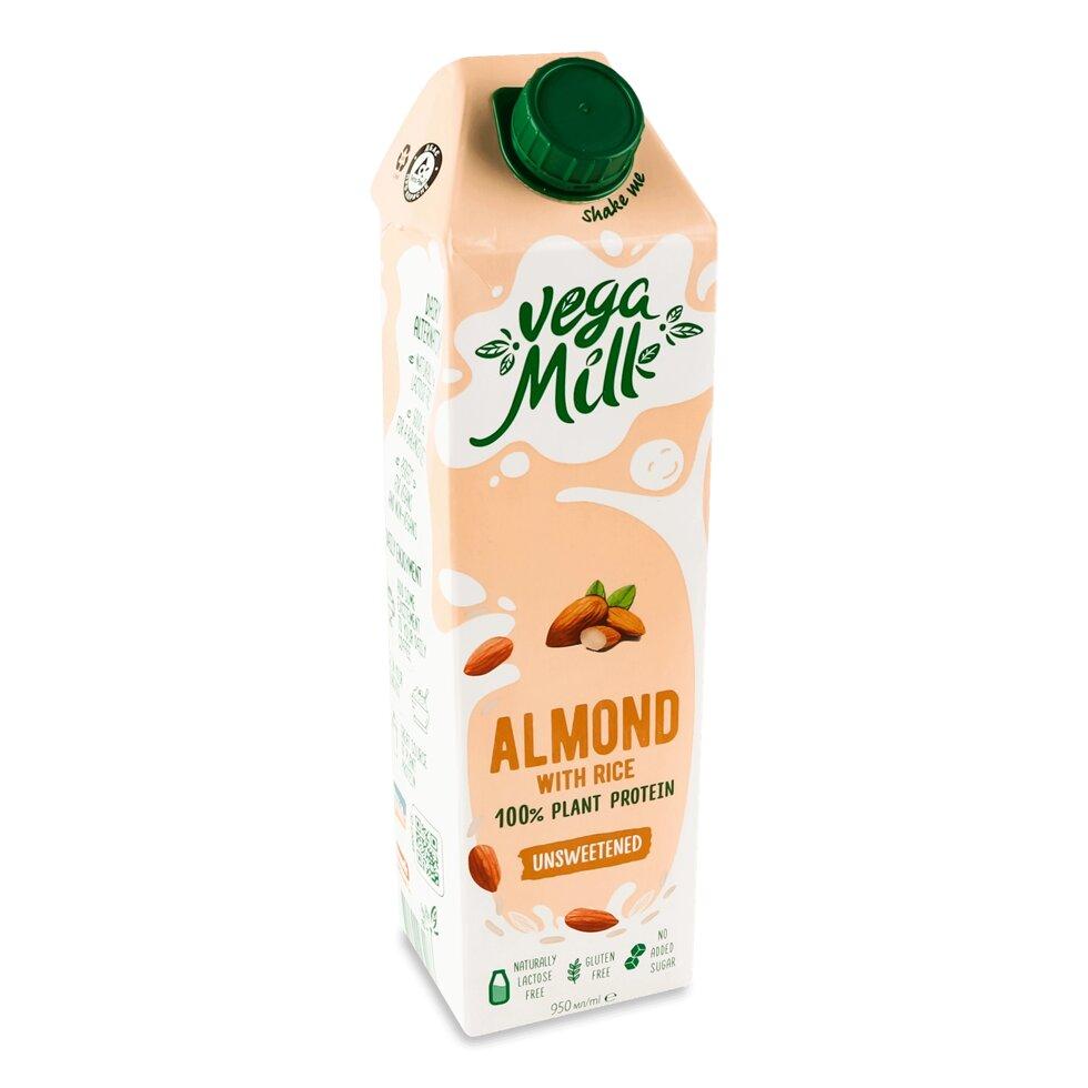 Напій Vega Milk рисово-мигдалевий ультрапастеризований 1,5%, 950мл Код/Артикул 189