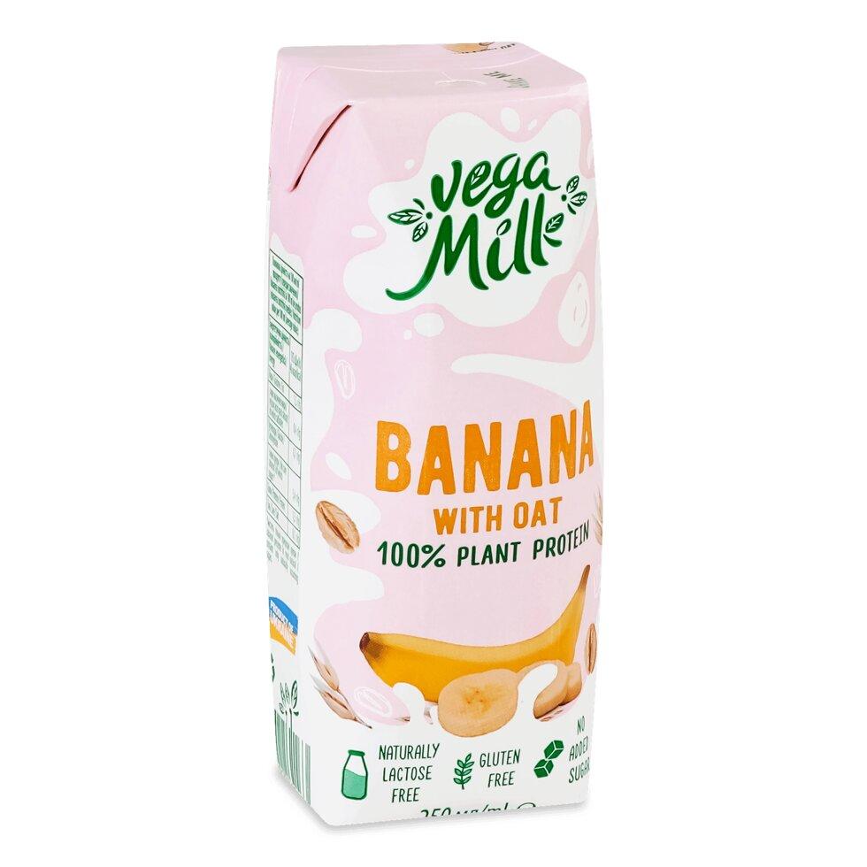 Напій Vega Milk вівсяний ультрапастеризований з бананом 1,5%, 250мл Код/Артикул 189