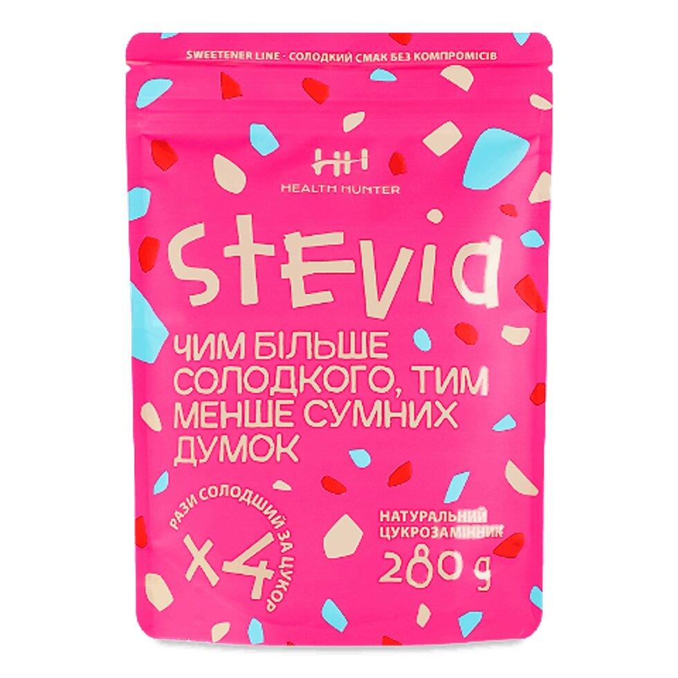 Цукрозамінник Health Hunter Stevia натуральний х4, 280г Код/Артикул 189