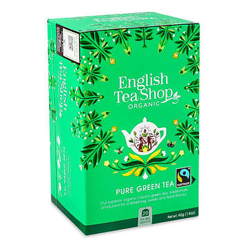 Чай зелений English Tea Shop органічний, 20*2г/уп Код/Артикул 189