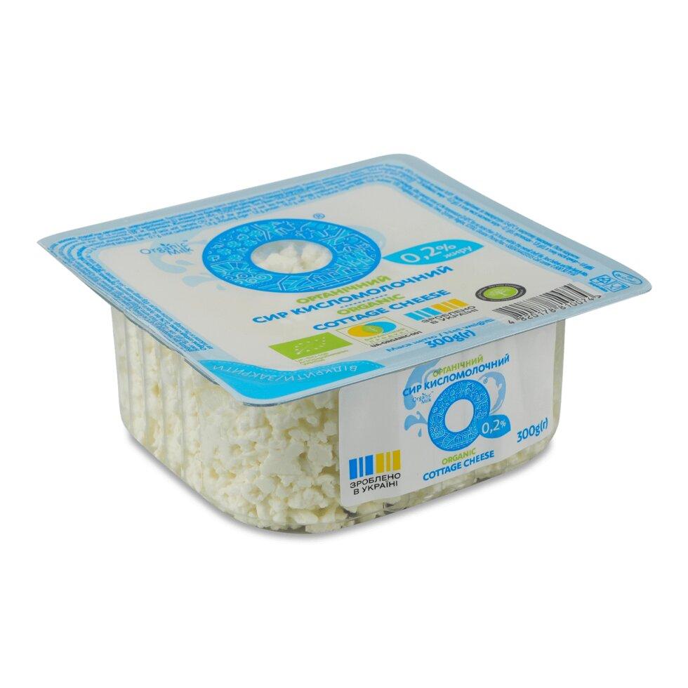 Сир кисломолочний Organic Milk 0,2% органічний нежирний, 300г Код/Артикул 189