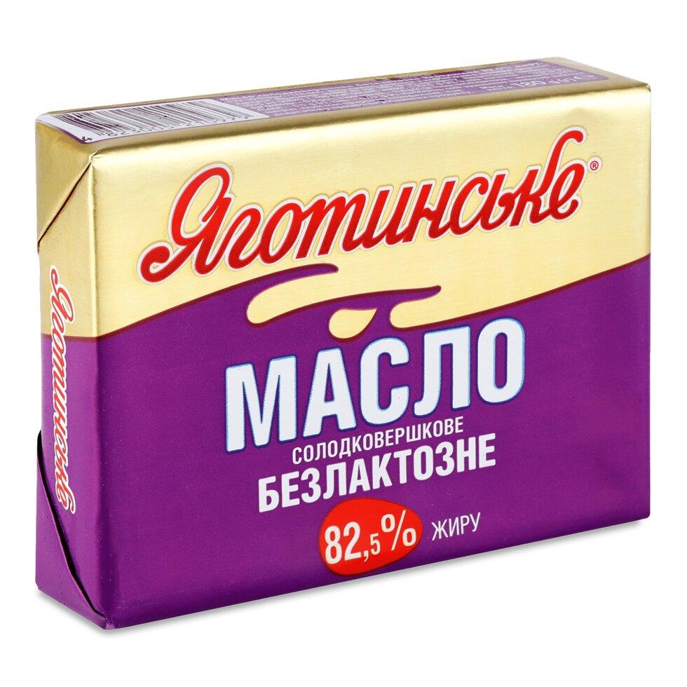 Олія солодковершкова Яготинська безлактозна 82,5%, 180г Код/Артикул 189