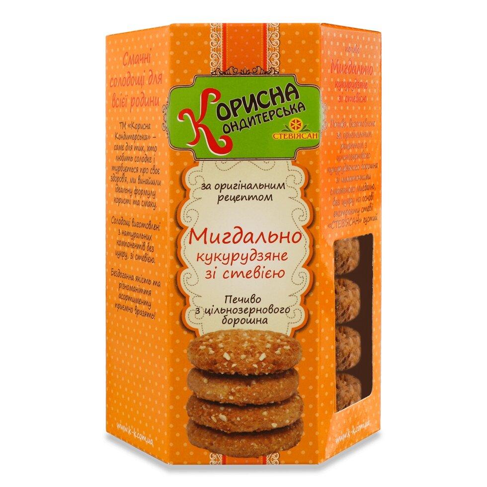 Печиво «Корисна кондитерська» мигдально-кукурудзяне, 300г Код/Артикул 189
