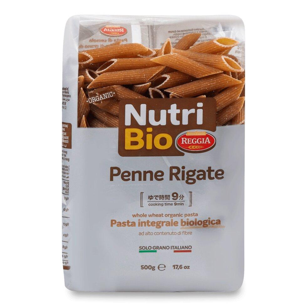 Вироби макаронні Nutri Bio Reggia «Пенне Рігате», 500г Код/Артикул 189