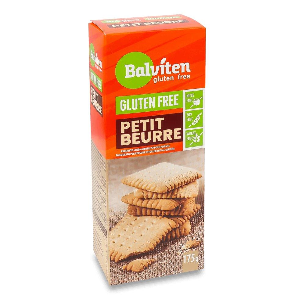 Печиво Balviten Petit Beurre без глютену, 175г Код/Артикул 189