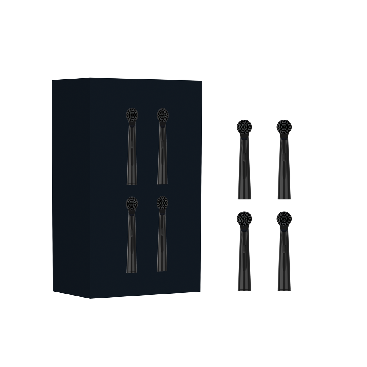 Насадки для ультразвукової зубної щітки Medica+ ProBrush XO black (4 шт)