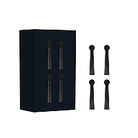 Насадки для ультразвукової зубної щітки Medica+ ProBrush XO black (4 шт)