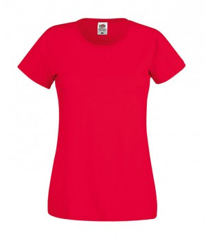 Жіноча футболка класична червона 420-40