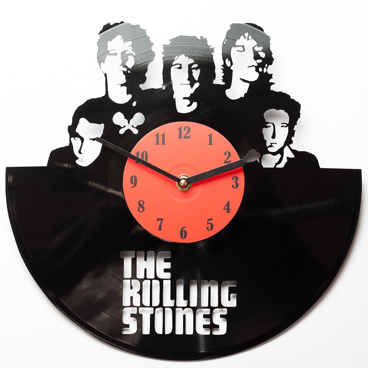 Годинник вінілові The Rolling Stones оригінальний подарунок прикольний