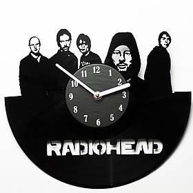 Годинник вінілові Radiohead оригінальний подарунок прикольний