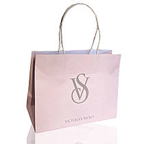 Пакет крафтовий паперовий Вікторія Секрет розмір S 200х150х90 мм