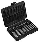 Набір пробійників круглих отворів Topex 3-12мм 9шт (03A490)