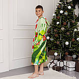 Халат дитячий з плюшевого велюру Grinch №2 18255 98-104 см ly, фото 6