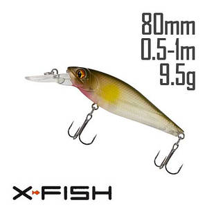 Воблер X-Fish Robber 80F 80mm 9.5g #014 (0.5-1.0m)
