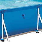 Дитячий каркасний прямокутний басейн Bestway 56404 для відпочинку 300 x 201 x 66 см на 3300 л Блакитний, фото 3