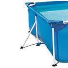 Дитячий каркасний прямокутний басейн Bestway 56404 для відпочинку 300 x 201 x 66 см на 3300 л Блакитний, фото 8