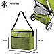 Сумка-візок ShoppingCruiser 3 Wheels Green (650071), фото 4